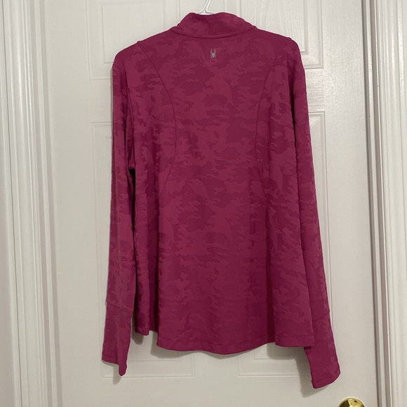 New Spyder Active/Sport Women’s long Sleeve Quarter Zip Size 2Xl - Picture 2 of 3